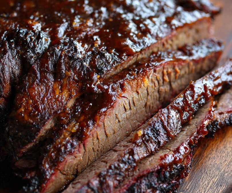 Apple Cider BBQ Brisket Cooked Low & Slow