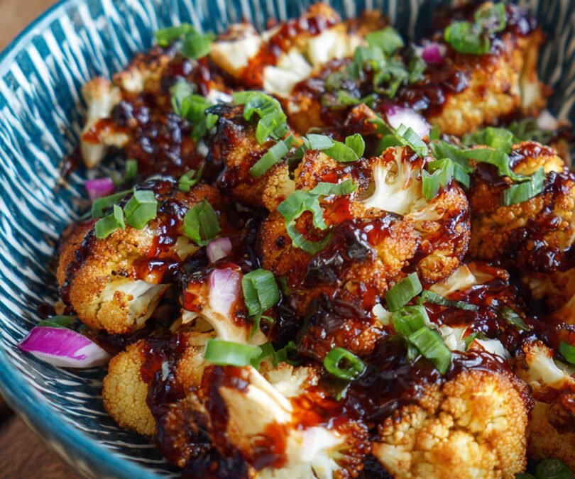 BBQ Cauliflower Bites Bowl Recipe