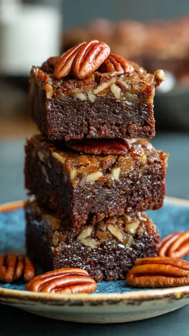 Buttery Pecan Pie Brownies: The Ultimate Decadent Dessert