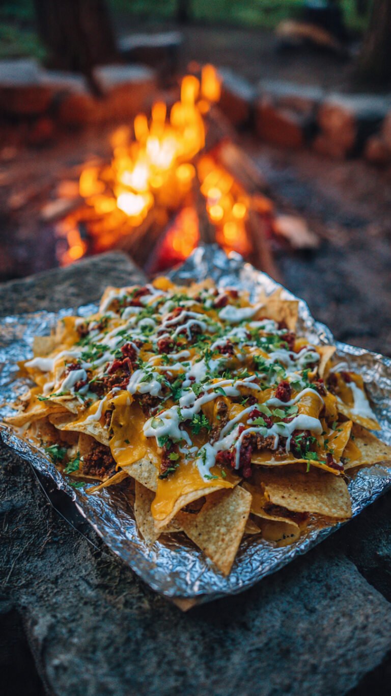 Campfire Nachos: Outdoor Comfort Food