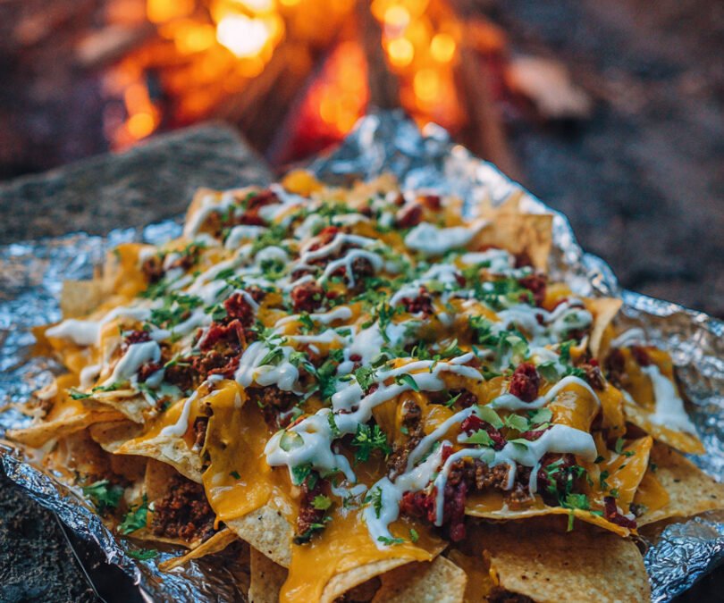 Campfire Nachos: Outdoor Comfort Food
