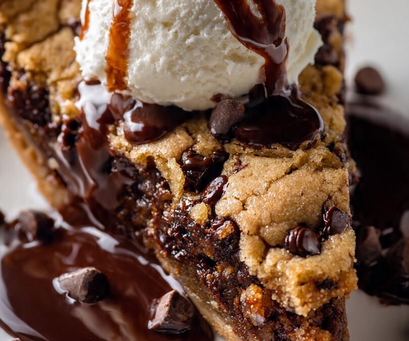Chocolate Chip Cookie Pie: Where Cookies Meet Pie Perfection