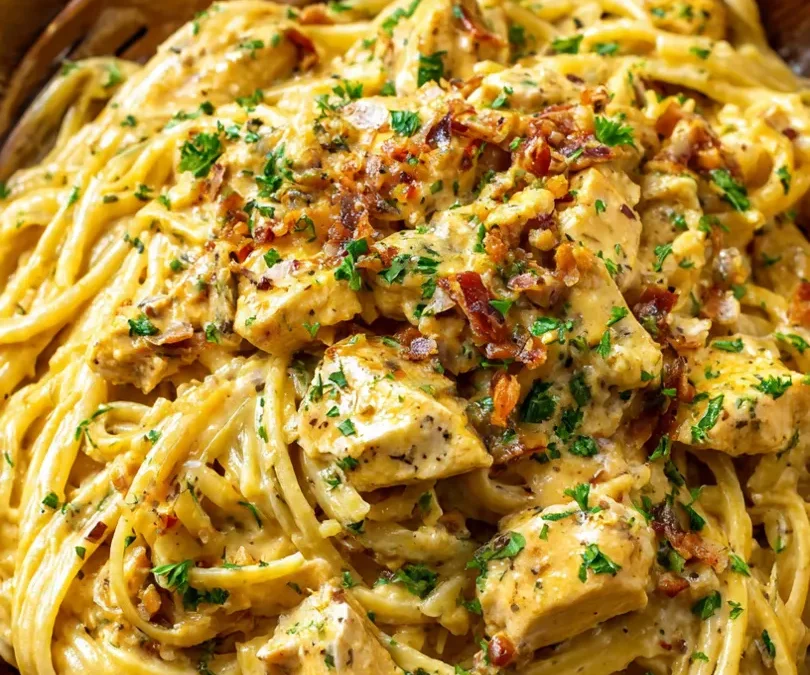 Creamy Italian Chicken Pasta