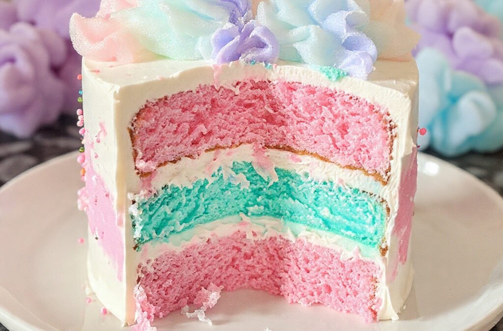Cotton Candy Cake: A Fairground Fantasy in Every Slice