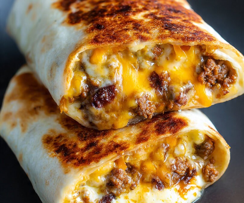 Grilled Cheese Burrito Recipe