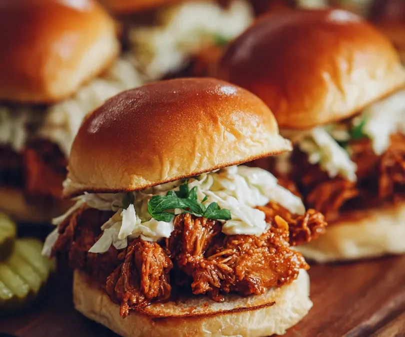 Nashville Hot Honey Butter Chicken Sliders