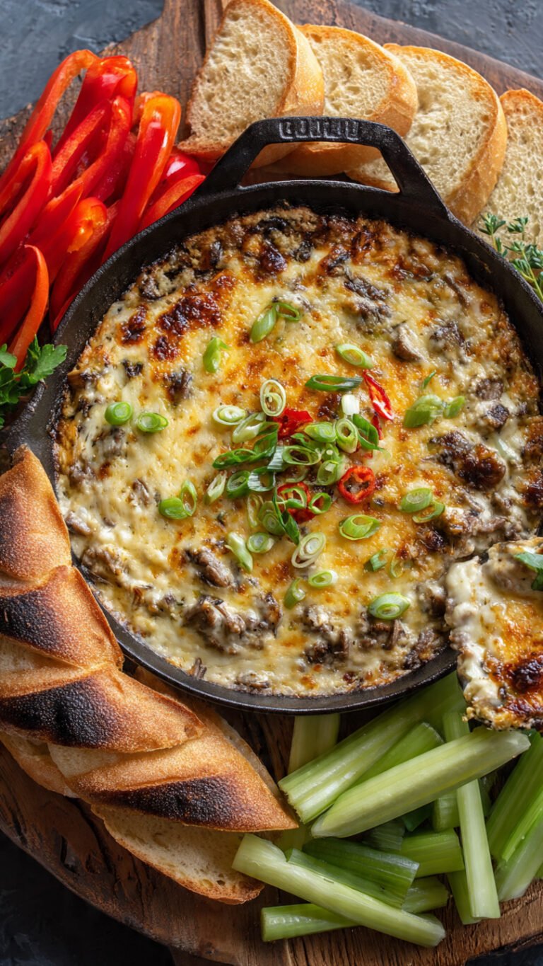 Philly Cheesesteak Dip: The Ultimate Game Day Appetizer