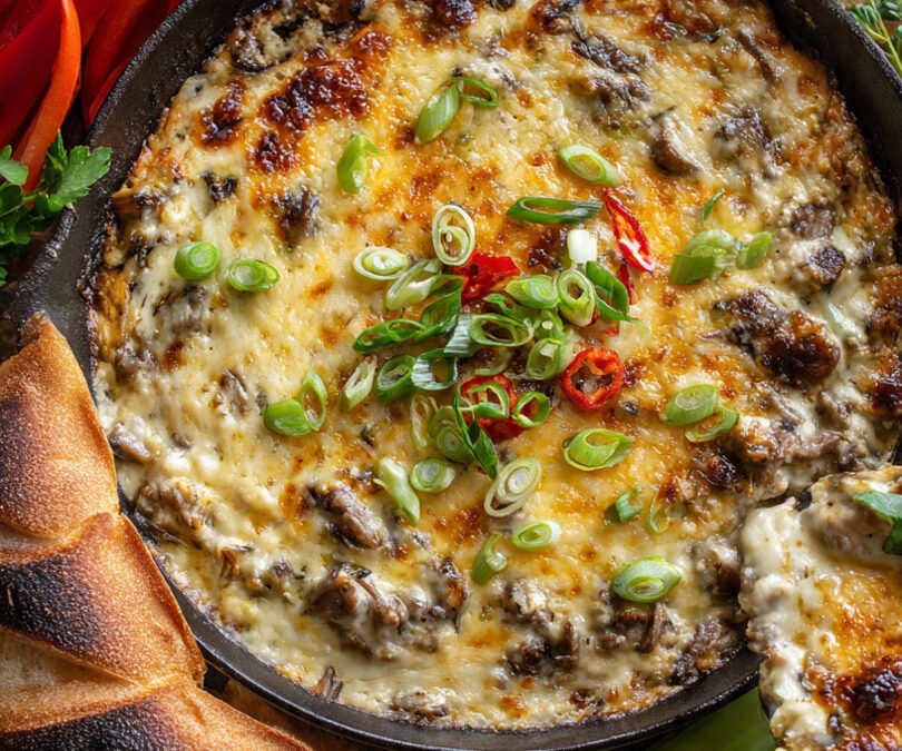 Philly Cheesesteak Dip: The Ultimate Game Day Appetizer