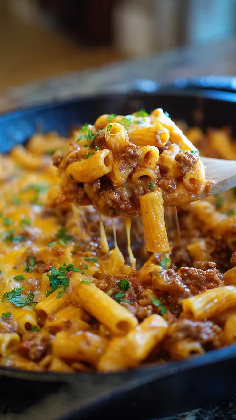 Sloppy Cheeseburger Pasta Casserole: The Ultimate Comfort Food Experience