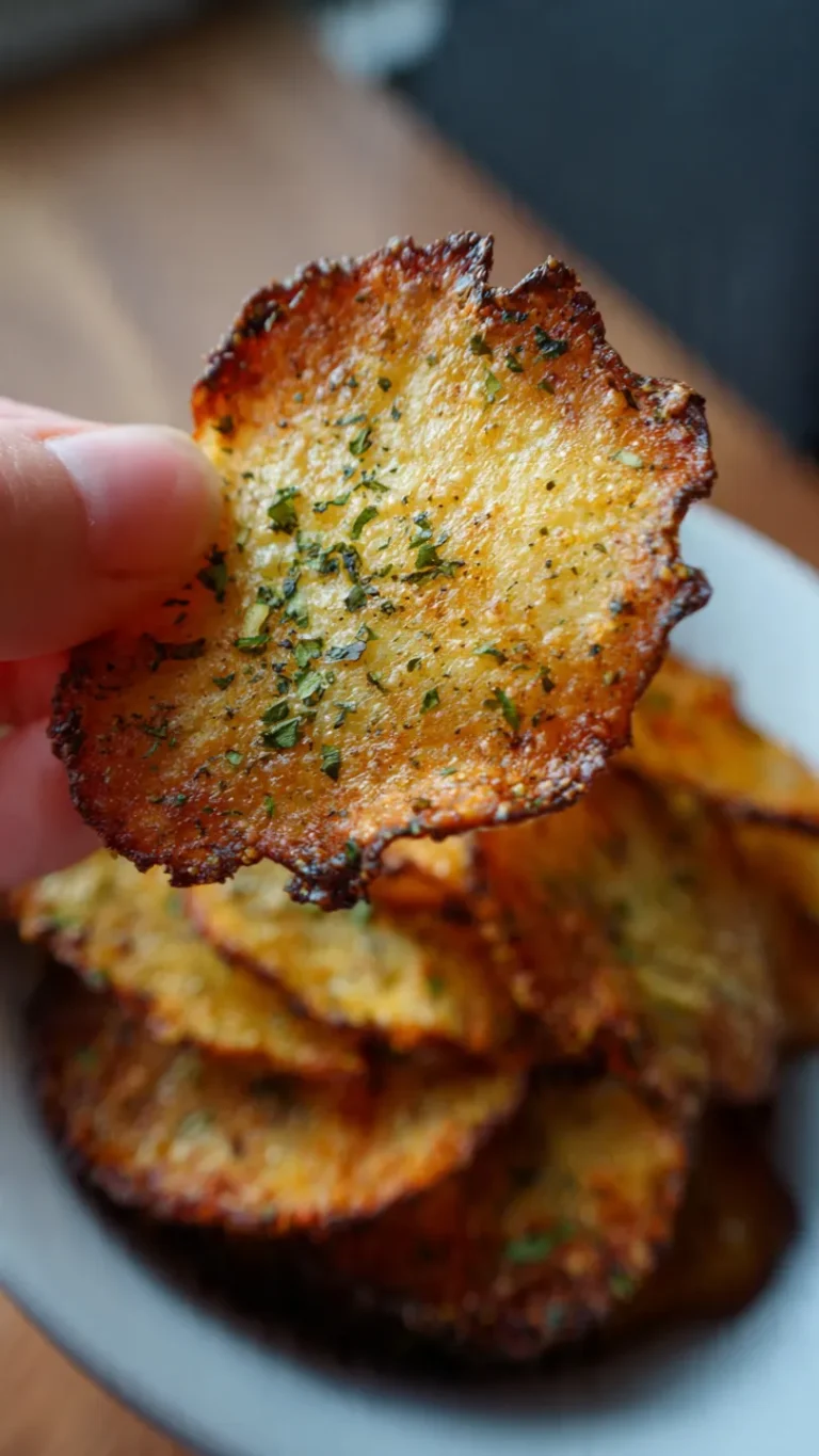 Tasty Keto Chips: Crunchy Low-Carb Snack in 15 Minutes