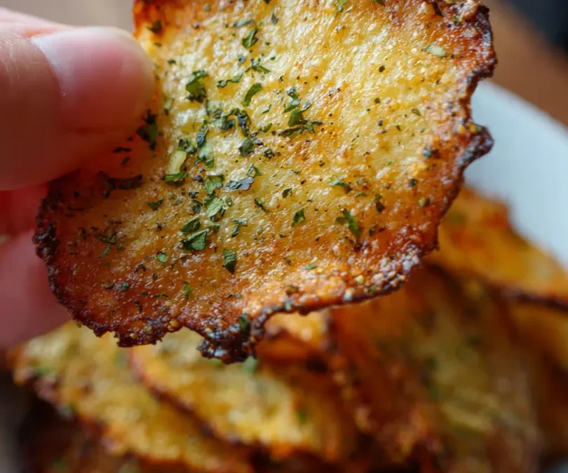 Tasty Keto Chips: Crunchy Low-Carb Snack in 15 Minutes