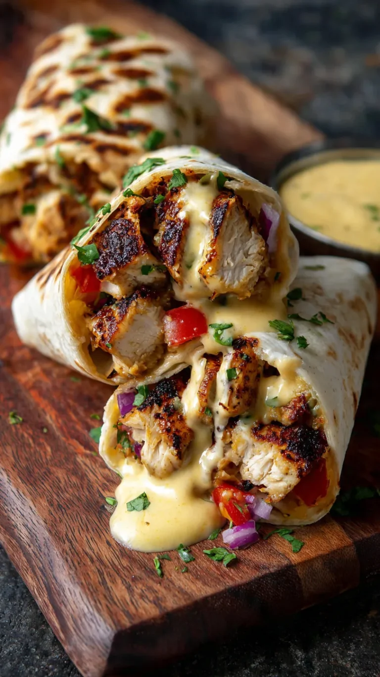 Tender Chicken Wrapped in Tortillas