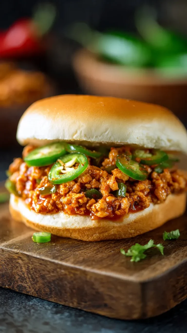 Cajun Chicken Sloppy Joes: A Spicy Twist on Classic Comfort Food