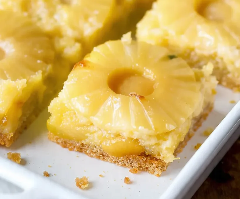 Delicious Pineapple Cake Bars – A Tropical Delight