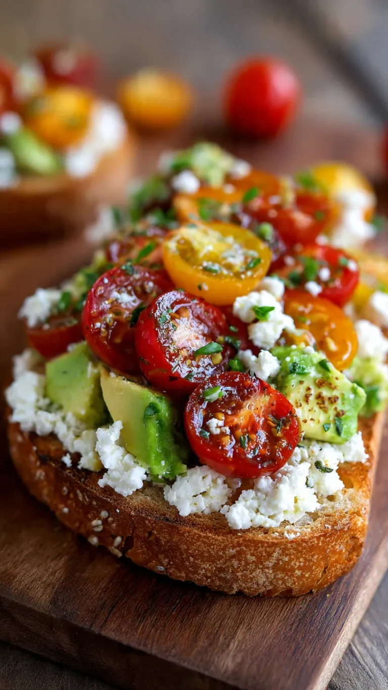 Tomato Avocado Cottage Cheese Toast: A Fresh, Vibrant Recipe for Any Meal