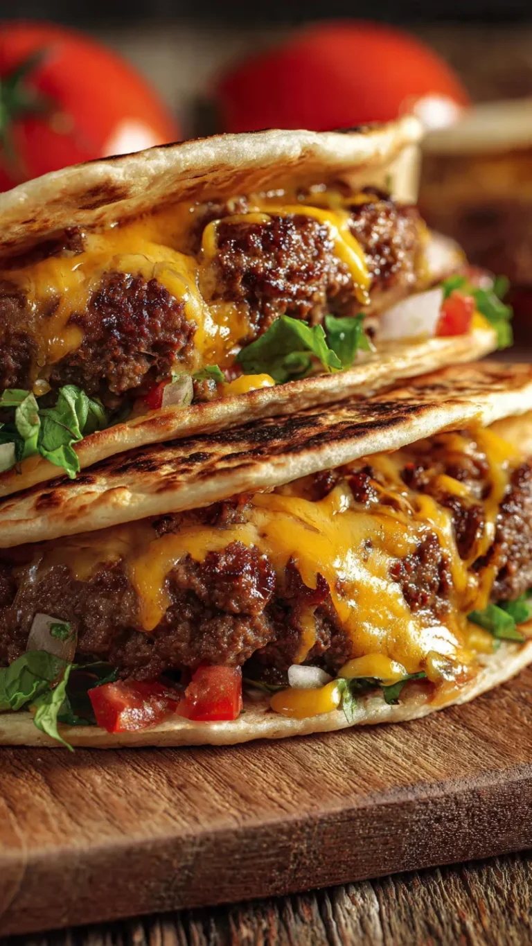 Tortilla Burgers (Smash Burger Tacos)