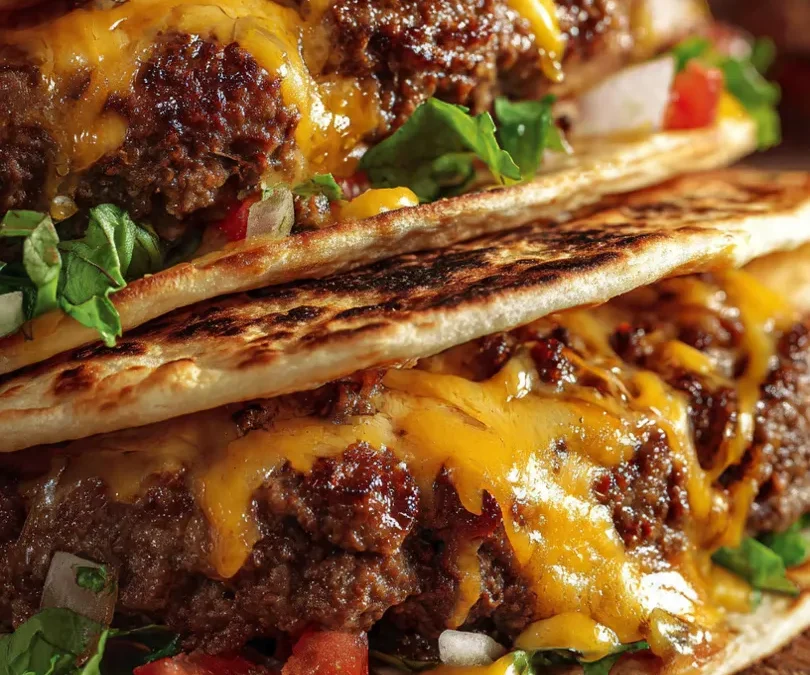 Tortilla Burgers (Smash Burger Tacos)