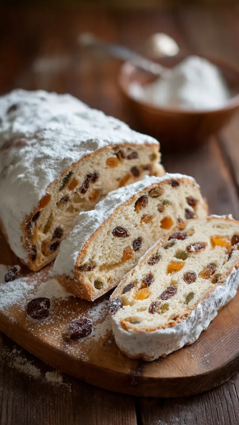 Homemade Stollen – Classic German Christmas Bread (Festive Tradition in 3 Hours!)