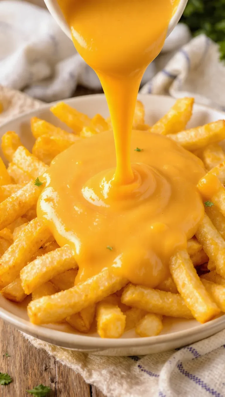 Ultimate Cheese Sauce for Fries (Liquid Gold in 5 Minutes!)
