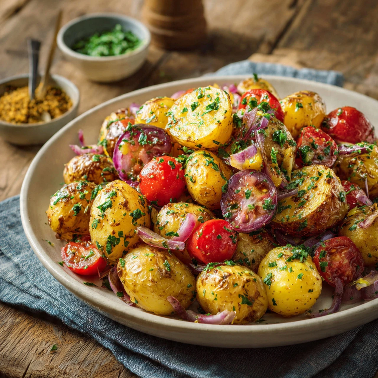 IRRESISTIBLE Balsamic Potato Salad – 15-Minute Summer Star!