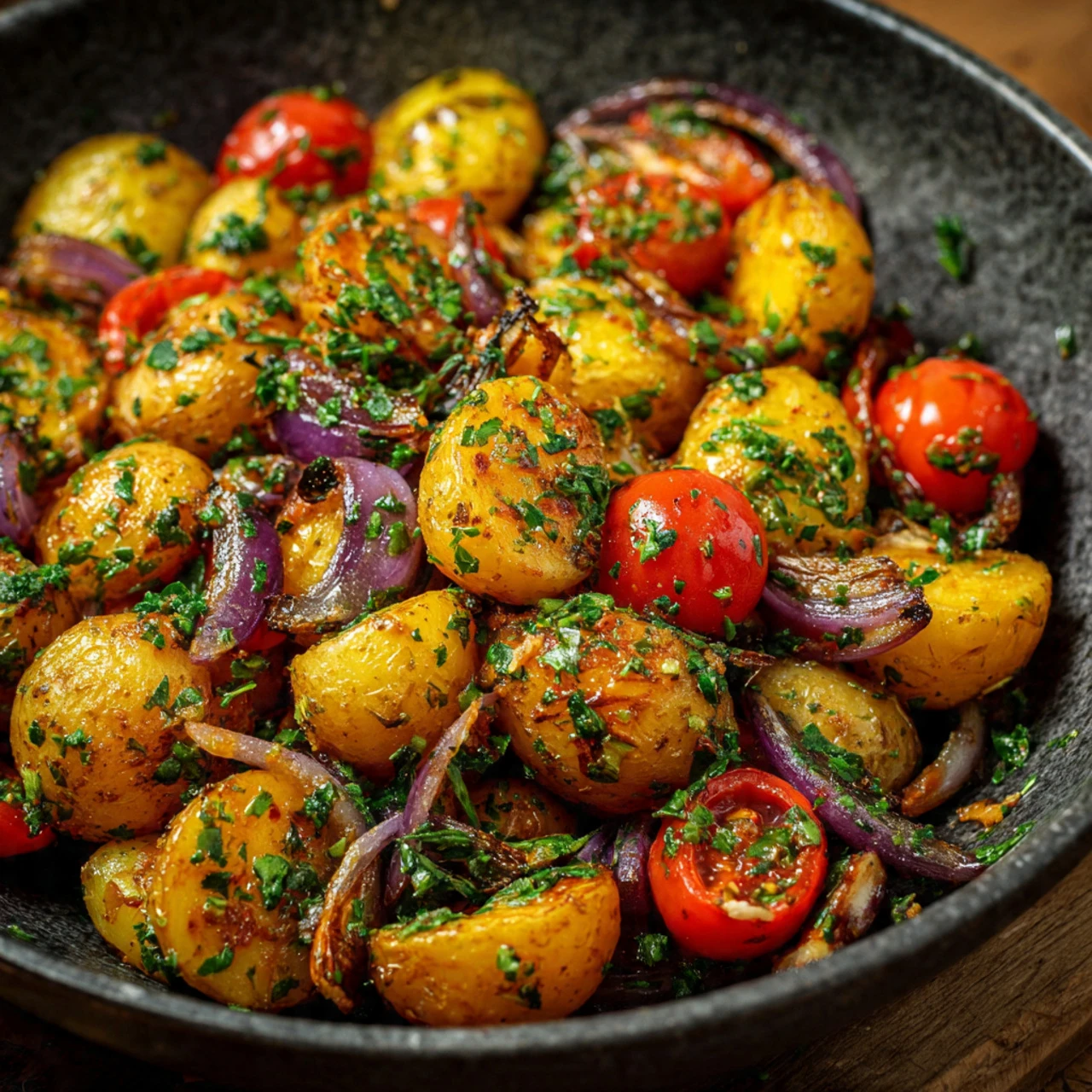 Balsamic Potato Salad Irresistible Balsamic Potato Salad 15minute Summer Star