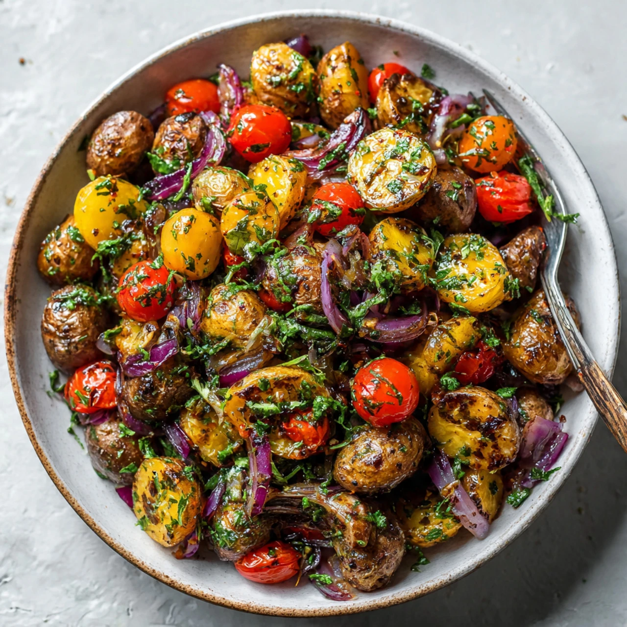 Balsamic Potato Salad Irresistible Balsamic Potato Salad 15minute Summer Star
