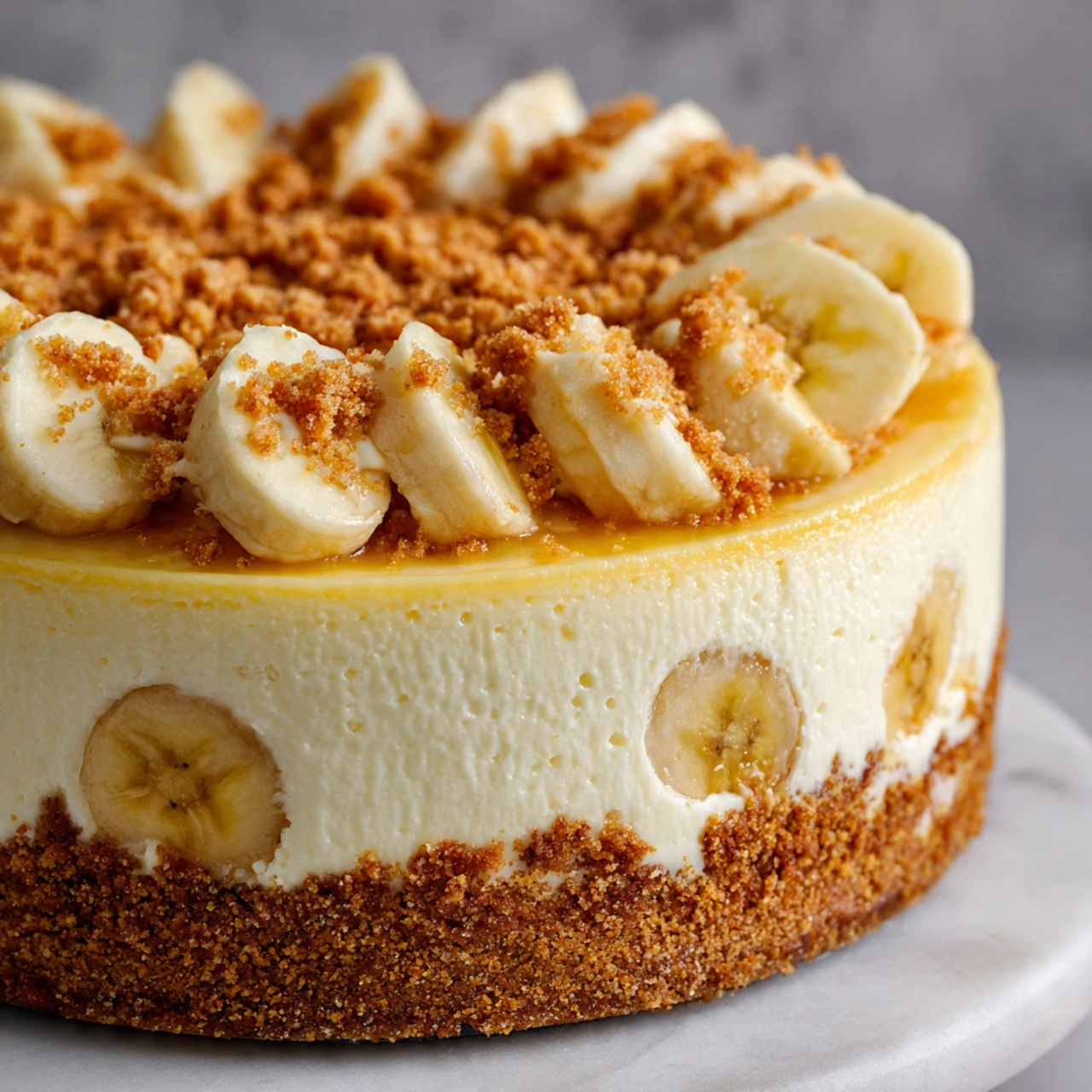 Banana Cream Cheesecake
