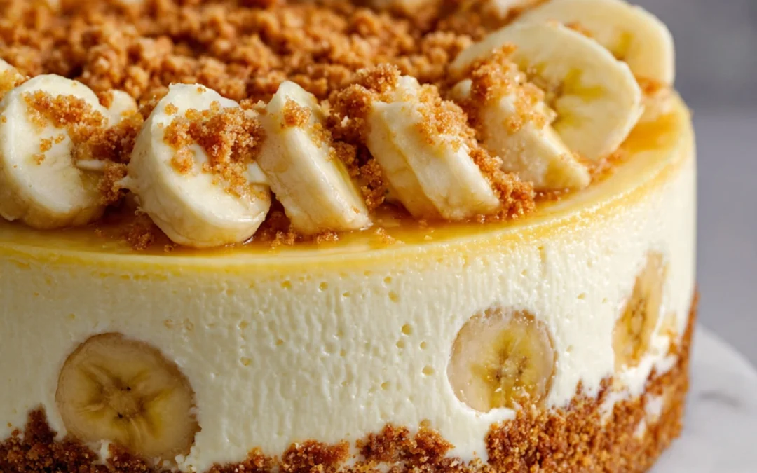 Banana Cream Cheesecake