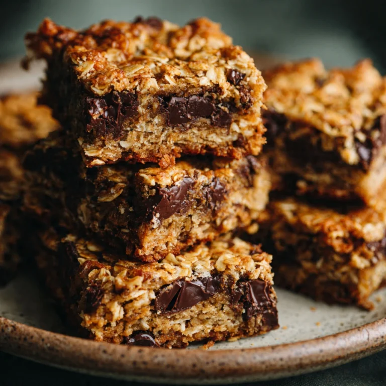 Banana Oat Bars Banana Oat Bars