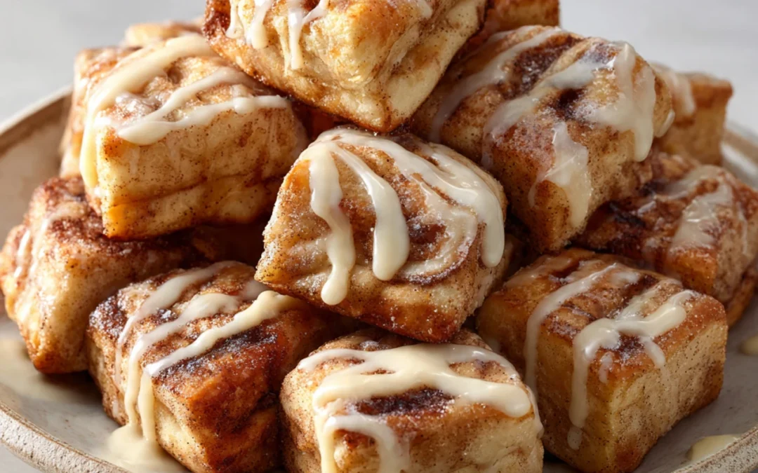 BEST RECIPE for Cinnamon Roll French Toast bites