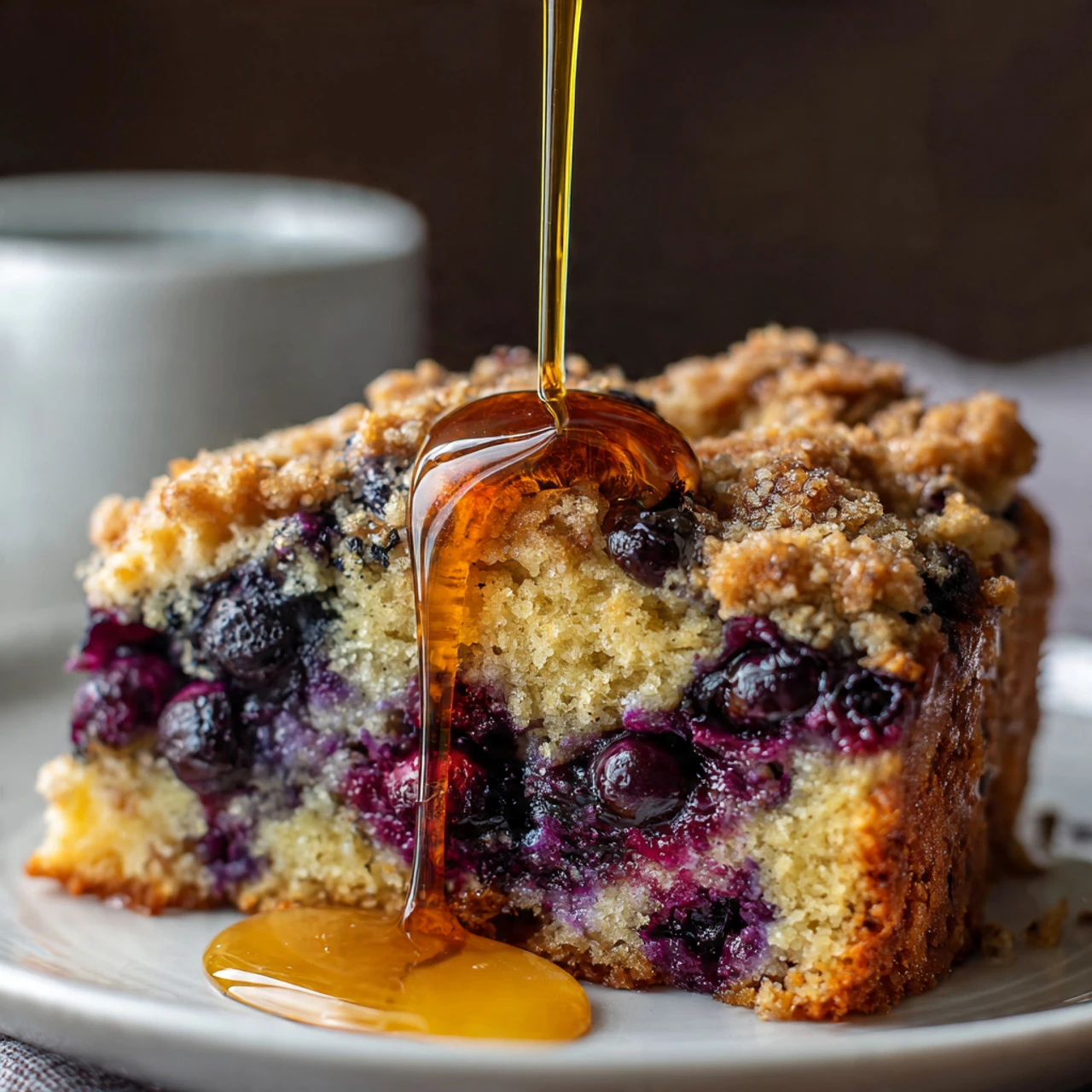 Blueberry Buttermilk Pancake Casserole - Celebrating Sweets Blueberry Buttermilk Pancake Casserole Celebrating Sweets