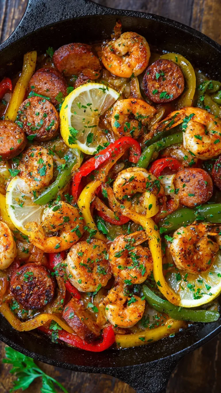 Cajun Shrimp Skillet Delight (Bold, Spicy, One-Pan Wonder!)