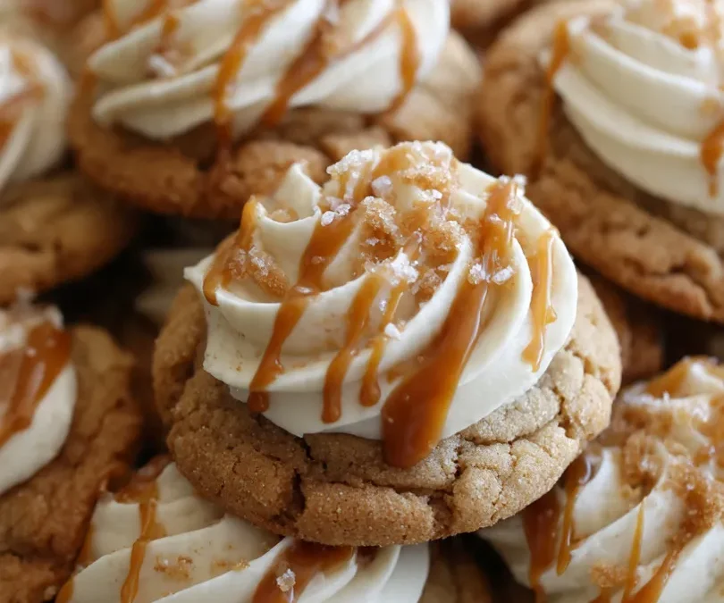 Caramel Cheesecake Cookies Recipe
