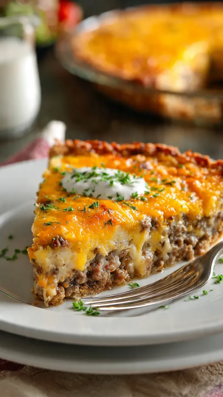 Cheeseburger Pie (Inspired by Pioneer Woman) – Comfort Food Magic in 40 Minutes!