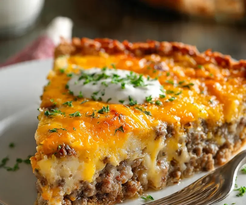 Cheeseburger Pie (Inspired by Pioneer Woman) – Comfort Food Magic in 40 Minutes!