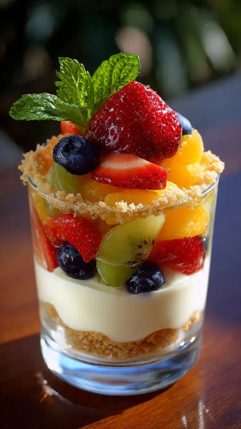 Cheesecake Fruit Salad Cream