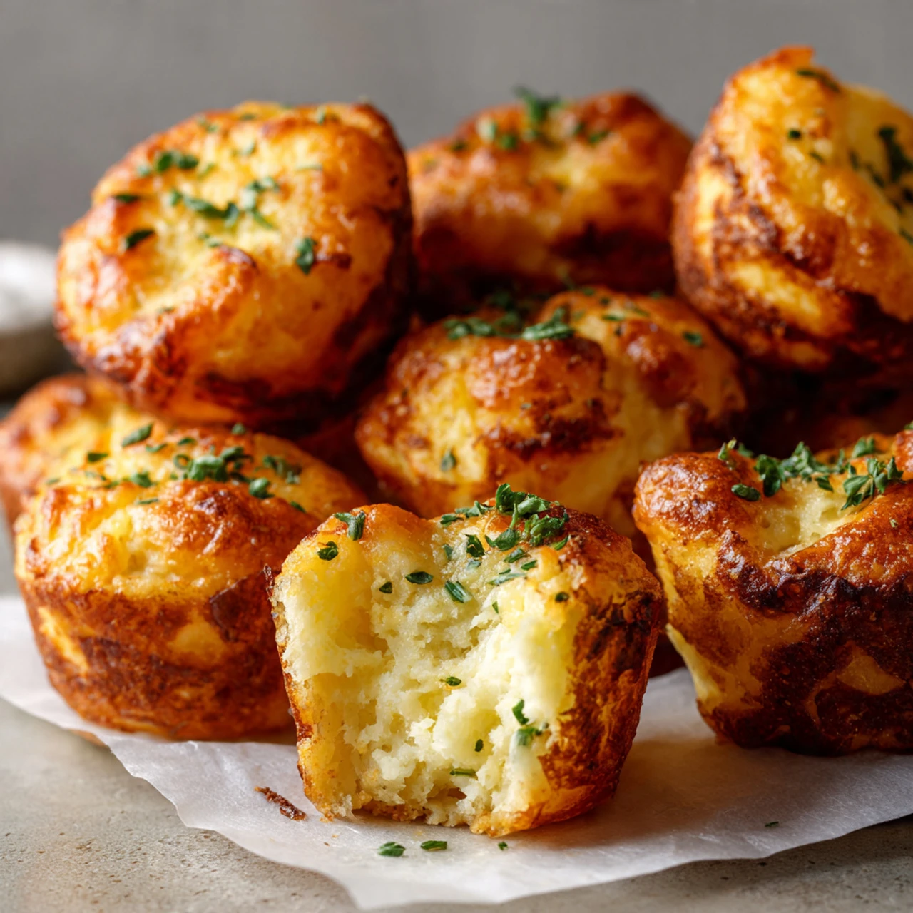 Cheesy Mashed Potato Puffs Cheesy Mashed Potato Puffs