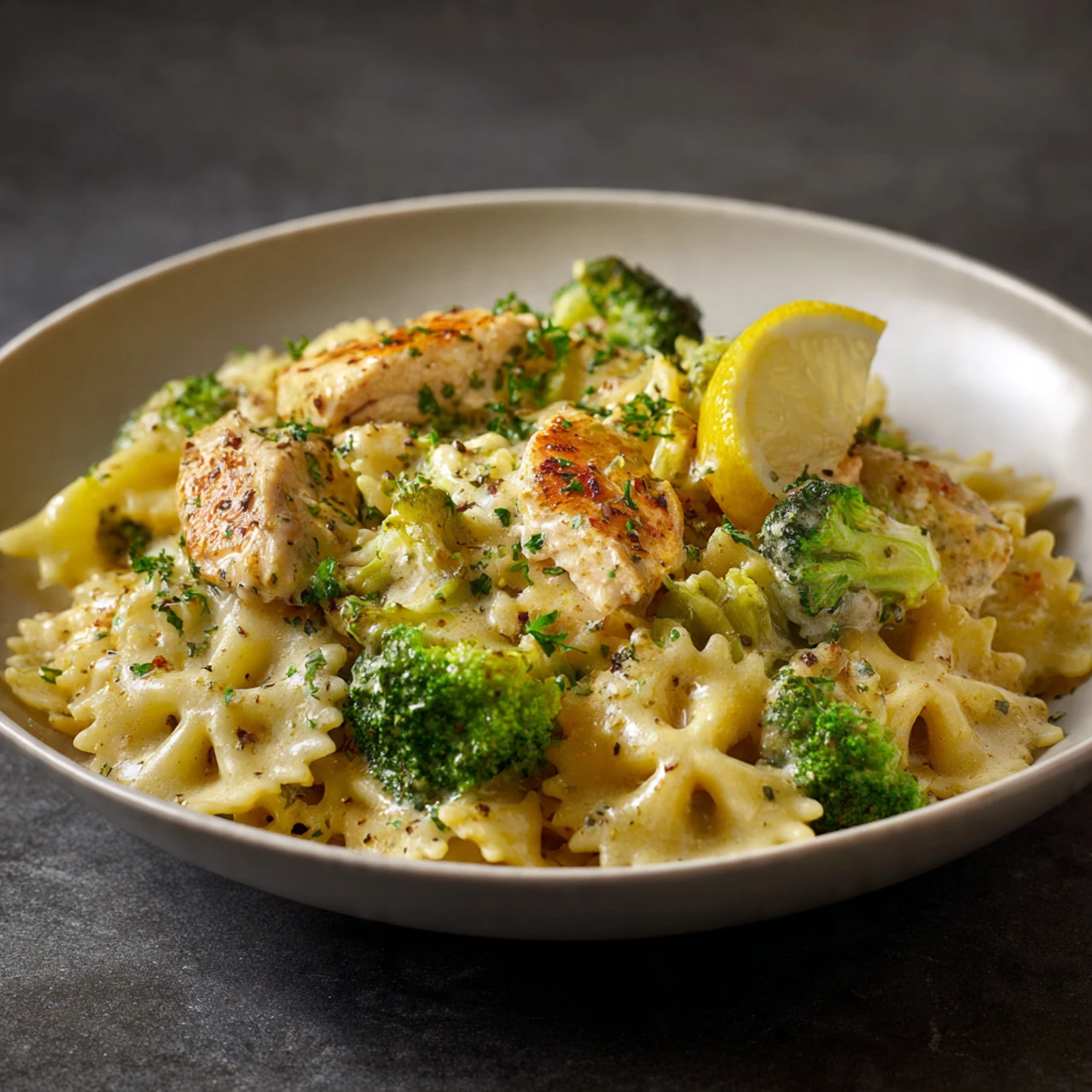 Cowboy Butter Lemon Bowtie Chicken With Broccoli Cowboy Butter Lemon Bowtie Chicken Broccoli Dinner