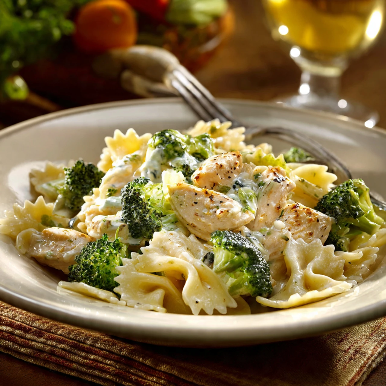 Cowboy Butter Lemon Bowtie Chicken With Broccoli Cowboy Butter Lemon Bowtie Chicken Broccoli Dinner