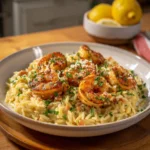 Creamy Lemon Garlic Shrimp Orzo Recipe Perfect For A Quick And Flavorful Dinner Creamy Lemon Garlic Shrimp Orzo Recipe Per...
