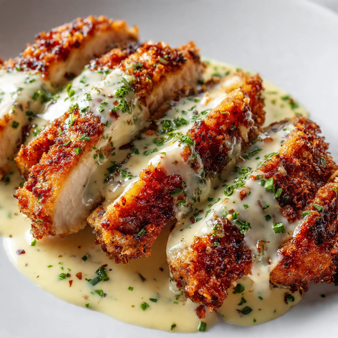 Creamy Parmesan Baked Caesar Chicken Creamy Parmesan Baked Caesar Chicken