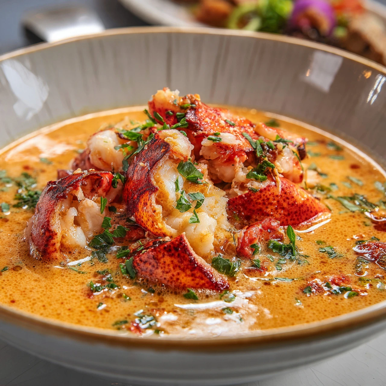 Decadent Lobster Bisque