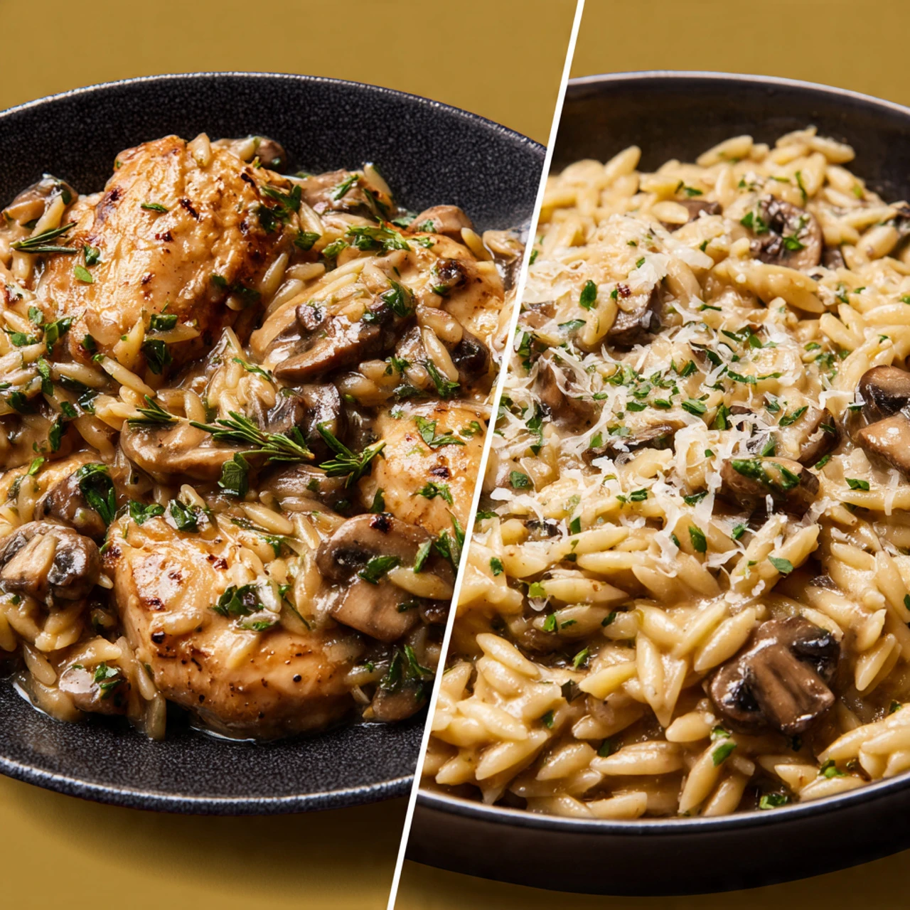 Delicious Marsala Chicken With Creamy Orzo Recipe Delicious Marsala Chicken Creamy Orzo Recipe