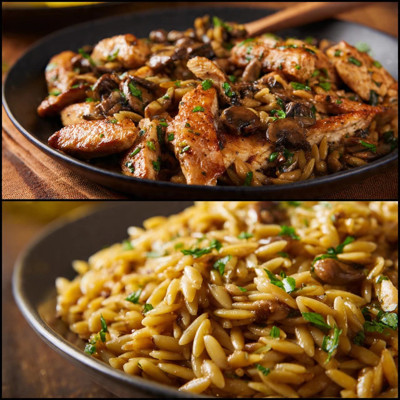 Delicious Marsala Chicken With Creamy Orzo Recipe Delicious Marsala Chicken Creamy Orzo Recipe