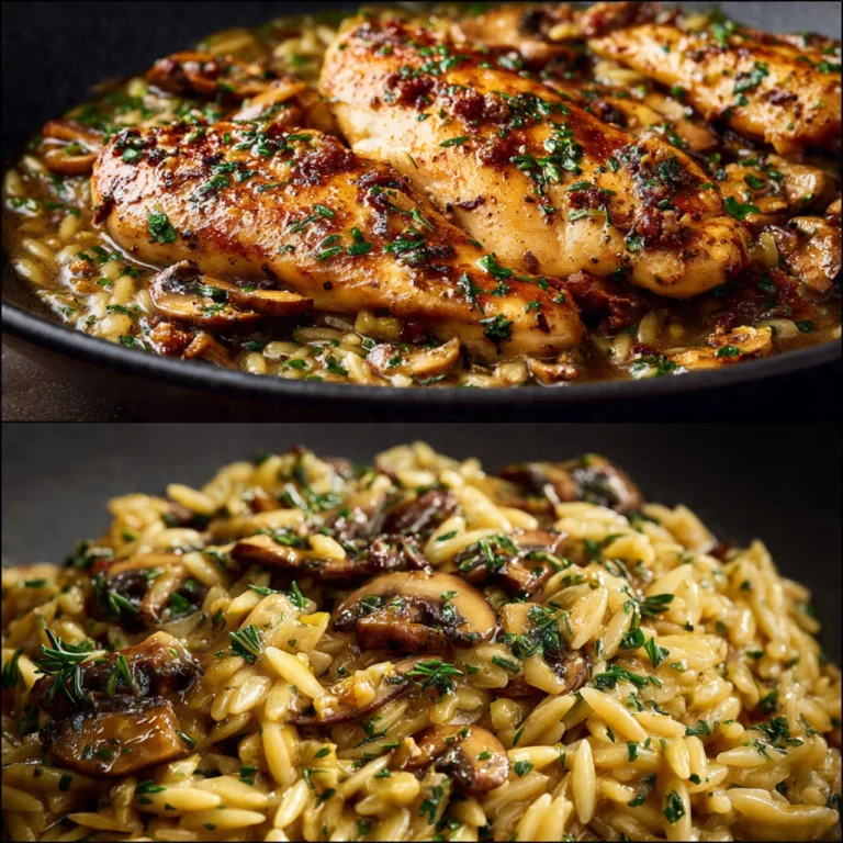 Delicious Marsala Chicken With Creamy Orzo Recipe Delicious Marsala Chicken Creamy Orzo Recipe