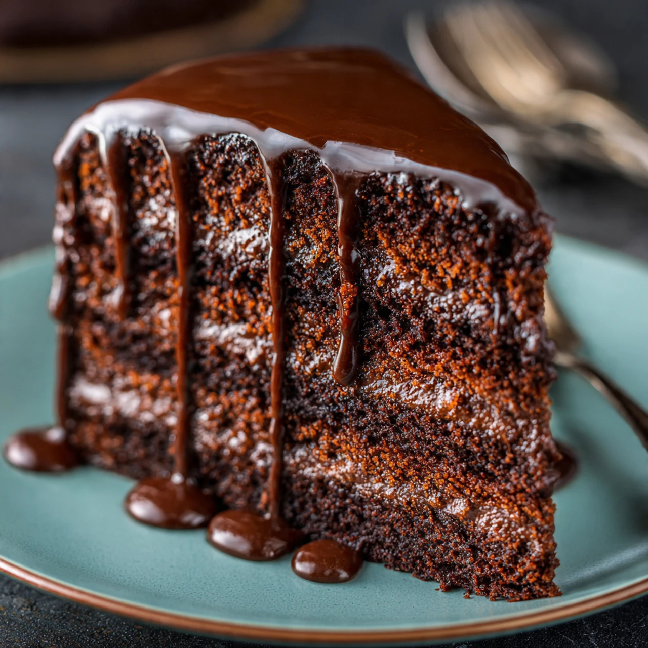 Double Chocolate Cake Double Chocolate Cake