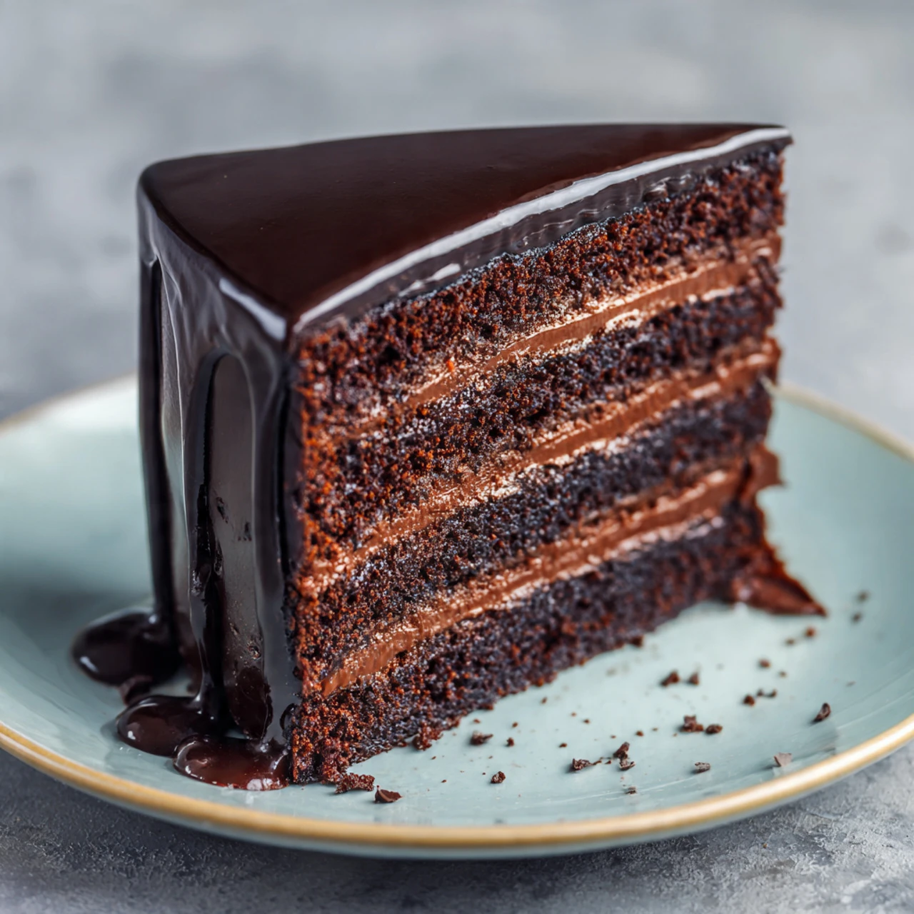 Double Chocolate Cake Double Chocolate Cake