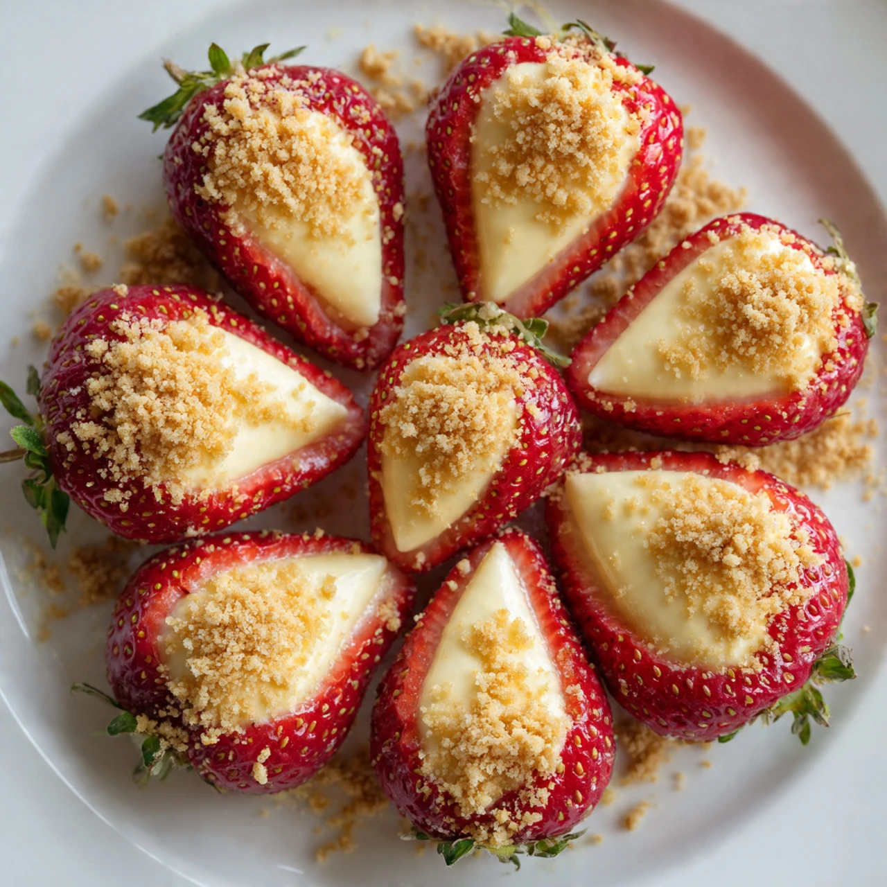 Easy Cheesecake Deviled Strawberries Recipe Perfect for Parties and Snacks