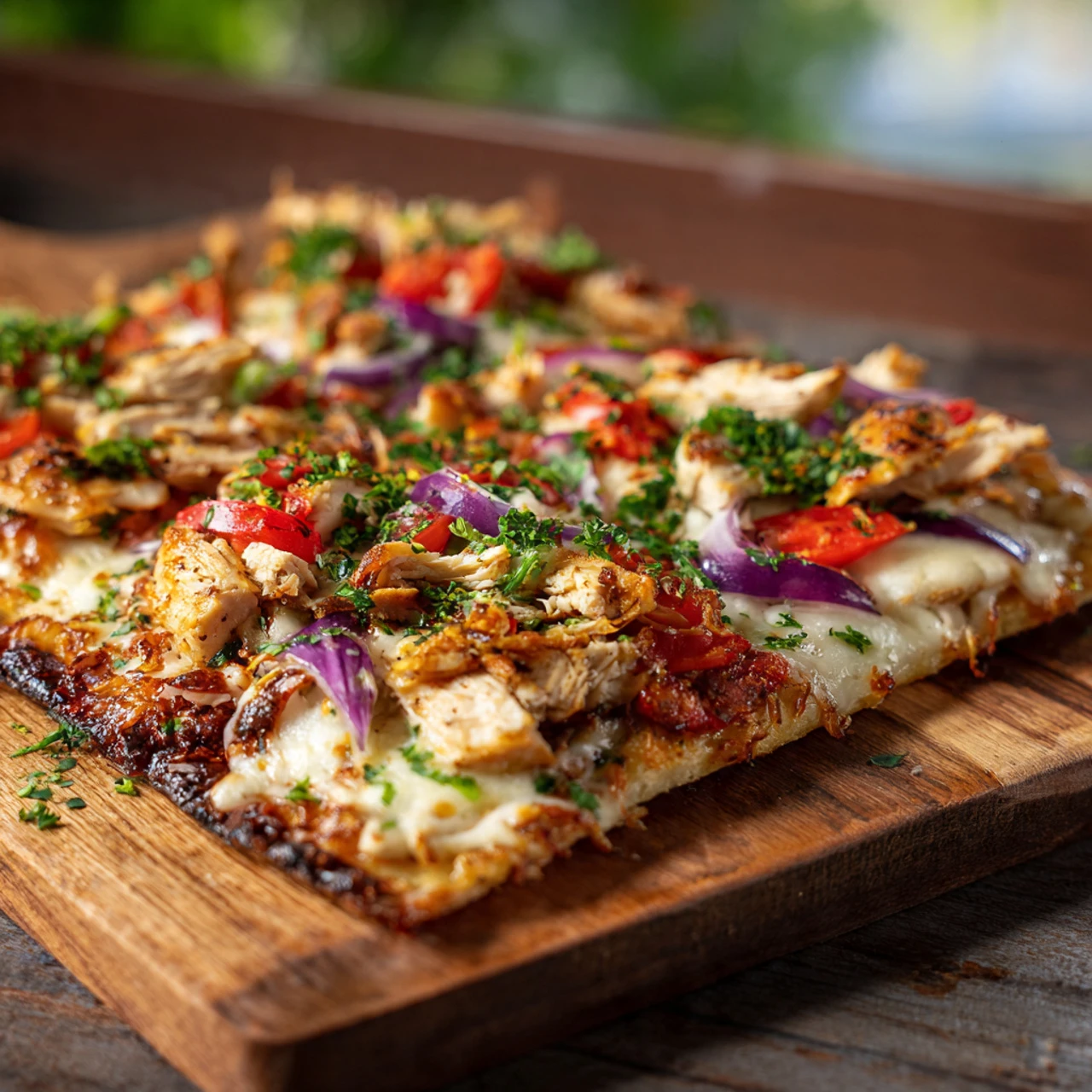 Easy Chicken Caprese Flatbread (Ready In 30 Minutes!) Chicken Caprese Flatbread Ready Minutes
