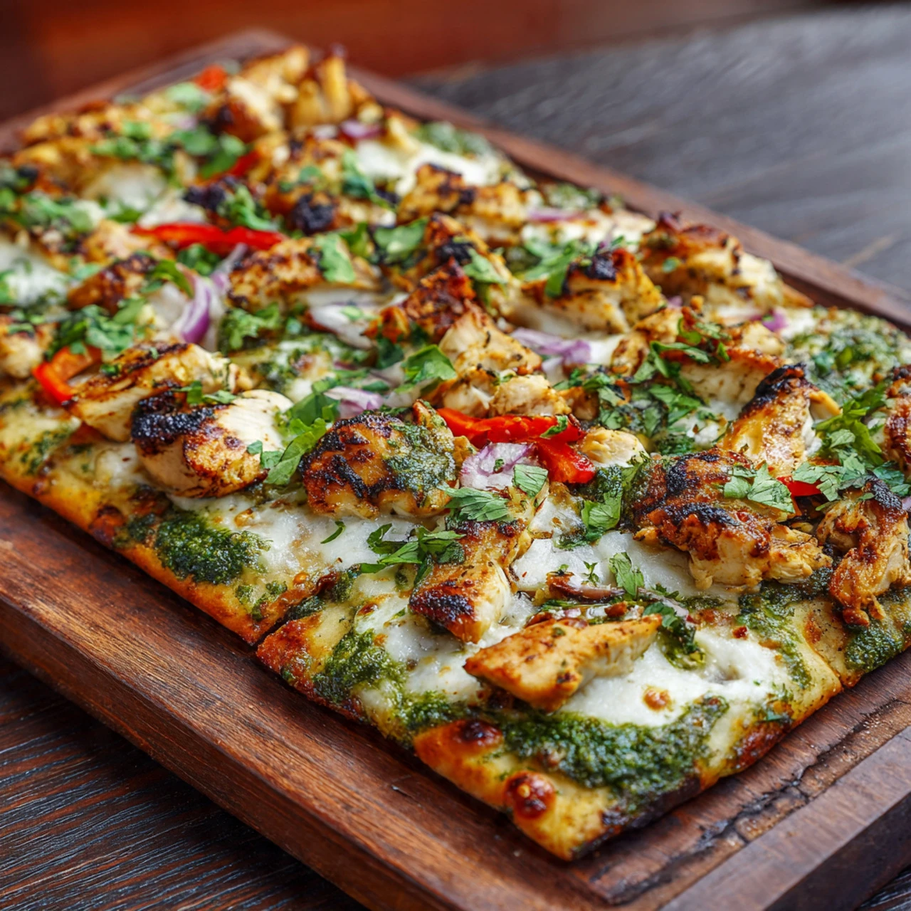 Easy Chicken Caprese Flatbread (Ready in 30 Minutes!)